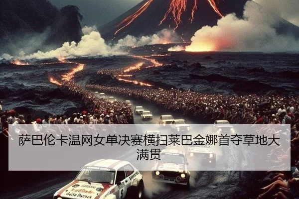 萨巴伦卡温网女单决赛横扫莱巴金娜首夺草地大满贯